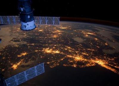نمای خیره کننده ای که ایستگاه فضایی چین از زمین منتشر کرد (تور چین)