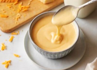 طرز تهیه سس پنیر چدار به سبک رستورانی طرز تهیه سس پنیر چدار به سبک رستورانی